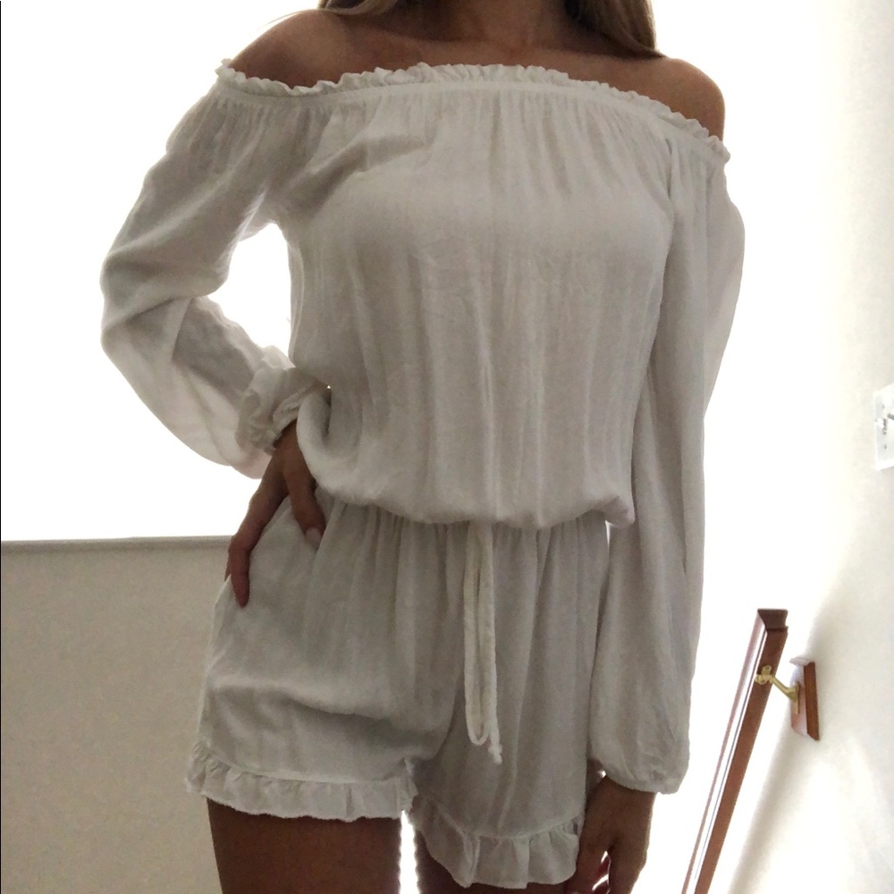 Brandy Melville Off The Shoulder Romper